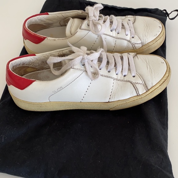 Saint Laurent Court Classic Sneakers - Picture 6 of 8